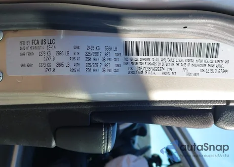 2015 Jeep Cherokee Latitude from USA, damaged, VIN 1C4PJMCS5FW626374